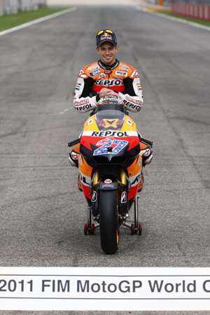 Casey Stoner - mistrz świata MotoGP 2011