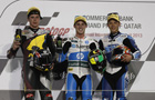 Marquez i Honda na podium w debiucie w MotoGP