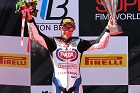 Jonathan Rea z zespołu Pata Honda sięgnął po swoje trzecie podium w tym sezonie, kończąc drugi wyści