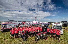 Motocykliści Hondy gotowi na Rajd Dakar 2017