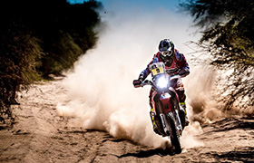 Trudny dzień dla motocyklistów Monster Energy Honda Team w Boliwii