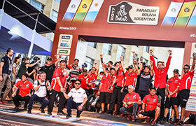 Monster Energy Honda Team wraca z Rajdu Dakar